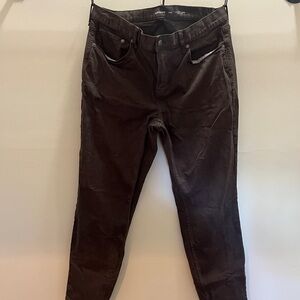 Old Navy Dark Brown Tapered Pants